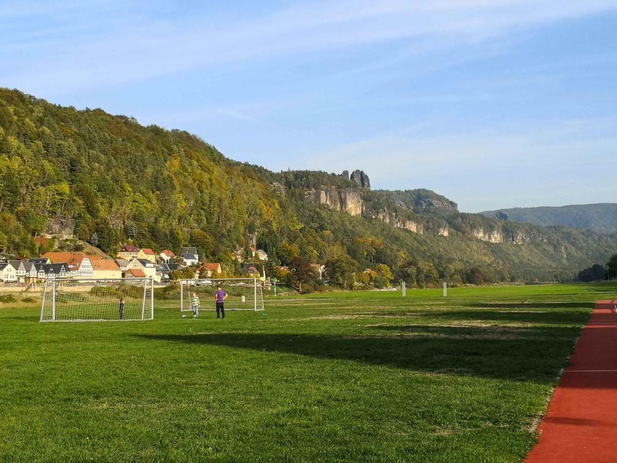 Ferienappartements Elbaussicht - Krippen Bad Schandau Exterior foto